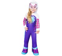 Ghost Spider Marvel Superhero Toddlers Fancy Dress Costume Official Age 2-6