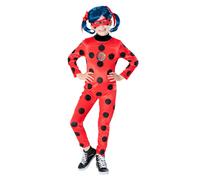 Rubies 3015053-4000 Miraculous Ladybug Premium Child Costume Fancy Dress, Boys, Girls, Multi, Age 3-4 Years Halloween