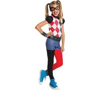 Child Official Suicide Squad HARLEY QUINN Fancy Dress Costume Book Week Day Girl