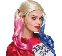 Rubie's Harley Quinn Suicide Squad Wig Adult Fancy Dress