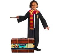 Rubies Harry Potter Kids Gift Costume Set with Robe Scarf Wand Glasses Case