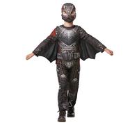 KIids Official Deluxe Battlesuit Hiccup How To Train Your Dragon Fancy Dress Cos