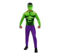 Rubies I-820956XL Hulk Costume, Solid, Green, XL