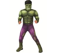 Rubie's Kids Hulk Deluxe Costume 301735XS - Muscle Chest, Mask - Boys 5-6 Years Multicolour