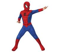 Rubie's I-702072FRXL (Enfant) Spider-Man Costume for Kids XL, Unique, Spiderman-Classic, 9-10 Jahre-129 à 140 cm