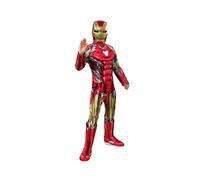 Rubies Official Avengers Endgame Iron Man, Deluxe Child Costume - Medium, Age 6-8, Height 132 cm Halloween