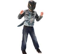Rubie's Jurassic World Velociraptor Blue Deluxe Costume Top Set - 4-6 years