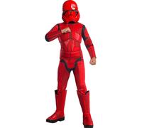 Rubie's Kids Deluxe Red Trooper Costume From Star Wars The Rise Of Skywalker | Size: Medium Rubies Multicolor M