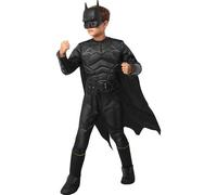 Rubie's Kids Deluxe The Batman Costume From The Batman | Size: Medium Rubies Multicolor M