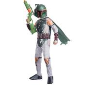 Rubies Kid's Star Wars Boba Fett Costume Style 3, Small, Age 3-4 years, HEIGHT 3’ 8” - 4' 0', Green Halloween
