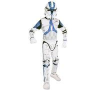 Rubie's Kid's Star Wars Clone Trooper Costume Large, Age 8 - 10 years, Height 14