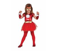 Girls Superhero Fancy Dress Costume Kids