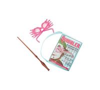 Rubies Luna Lovegood Accessories Set for Adults and Kids Official Warner Harry Potter Bag with Varifates and Glasses for Carnival, Halloween, Christmas and Birthday