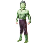 dress up Hulk Deluxe junior green size 9-10 years