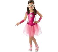 Rubie's Marvel Classic Child's Pink Spider-Girl Fancy Dress Child Costume Large