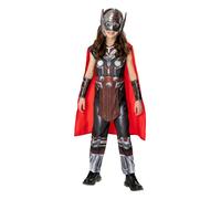 Children's Official Marvel Mighty Thor Girl Superhero Halloween Book Day Costume