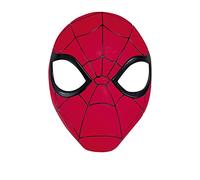 RUBIE'S Marvel Official Spider-Man Super Shallow Mask for Children - One Size - Plastic Mask with Elastic Strap Halloween