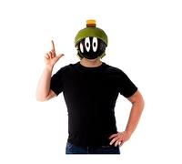 Rubies Marvin The Martian Half Mask Space Jam 2 Adult Fancy Dress Green