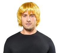 Rubies Masters of The Universe: Revelation: He-Man Adult Wig for Adults, Men's One Size Yellow