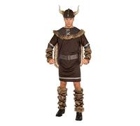Rubies Men's Brown Viking Costume Set (Standard Size) - Authentic Design, Perfect for Themed Parties, Cosplay Events, Festivals, & More Halloween Halloween
