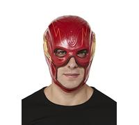 Rubies Men's DC Comics Flash The Movie Deluxe Flash Overhead Latex Mask, As Shown, One Size, As Shown, One Size