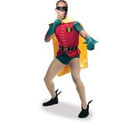 Rubie's Men's Déguisement Officiel Grand Heritage Robin 1966-Taille Adulte STD Party Accessories, Red, Standard