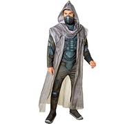 Rubies Men's Dune Deluxe Paul Costume Jumpsuit, Hooded Cloak, and Mask, As Shown, Medium
