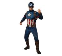 Rubie's mens Marvel: Avengers Endgame Deluxe Captain America and Mask