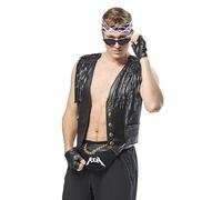 Rubies Mens Mojo Dojo Casa Ken Adult Costume, Black, White, Large