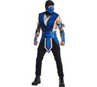 Rubies Men's Mortal Kombat 11 Sub Zero Costume Adult Sized, Shown, X-Large