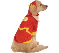 Rubie's mens Official Rubie s DC Comic Flash Pet Dog Costume Super Hero Gift Siz