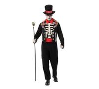 Rubies Mens Opus Collection Day of the Dead Man Adult Sized Costumes As Shown Standard US