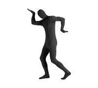 Rubie's Men's Solid Color 2nd Skin Suit Black Extra Large