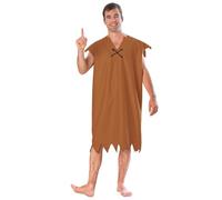 Rubie's Men's The Flintstone's Barney Rubble Costume, Brown, Standard