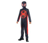 Rubies 1000716XXS Miles Morales Child Costume Spiderman Kids Fancy Dress, Boys, Black/Red, XXSmall, 3-4 Years Halloween Halloween