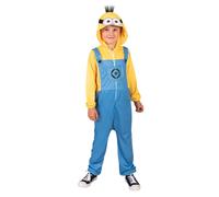 Rubies Official Illumination's Despicable Me 4, Minion Tim Child Onesie, Kids Fancy Dress, Size Extra Small Halloween