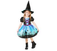 Rubies Official 3004185-6000 Medium Childs Girls Moonlight Witch Costume
