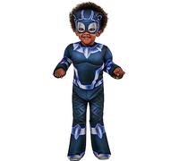Rubies Offical Marvel: Spidey and His Amazing Friends Black Panther Deluxe Costume Toddler 2-3 Years Halloween Halloween