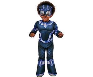 Rubies Offical Marvel: Spidey and His Amazing Friends Black Panther Deluxe Costume Toddler