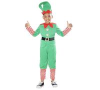 Rubies Officia Child Elf Costume, Kids Christmas Fancy Dress, Size 5-6 Years