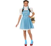 Rubies Official 887378 Wizard of Oz - Dorothy Costume - Teen - Blue/white Halloween