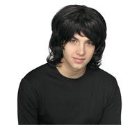 Rubie's Official Adult's 70's hag Wig Costume - Black, One Size