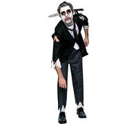 Rubies Official Adult's Bloody Butler Zombie Halloween Costume Costume - Standard Halloween