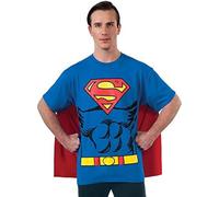 Rubies Official Adult's Superman T-Shirt Set Costume - X-Large Halloween