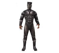 Rubie's Official Avengers Black Panther, Deluxe Adult Mens Costume - Size X-Large Halloween