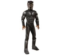 Rubies Official Avengers Black Panther, Deluxe Child Costume - Medium, Age 5-...