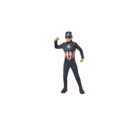 Rubie's Official Avengers Endgame Captain America, Classic Child Costume - Small, Age 3-4, Height 117 cm