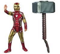 Rubie's Official Avengers Endgame Iron Man, Classic Child Costume M Single