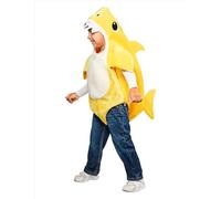 Rubies Official Baby Shark Childs Costume, Plays the Baby Shark Tune, Small Size Age 3-4 Years