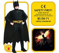 Rubies Official Batman Begins Dark Knight Muscle Chest Costume Child Medium Halloween